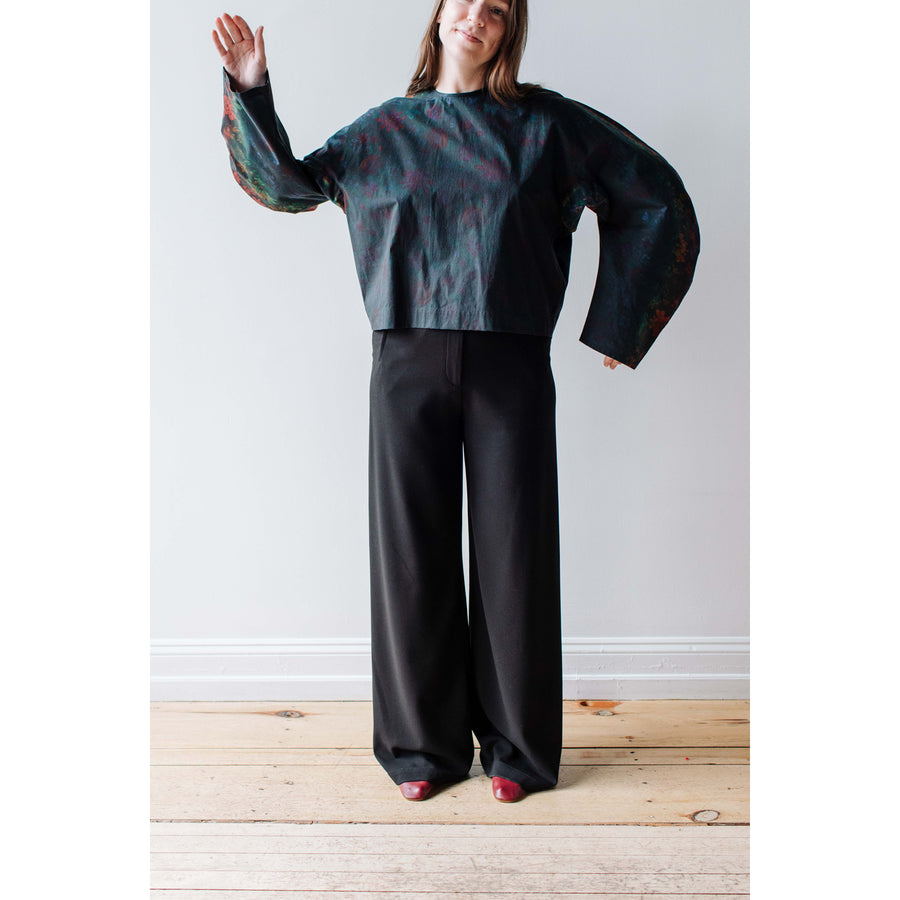 Rodebjer Sini Wide Pant in Black