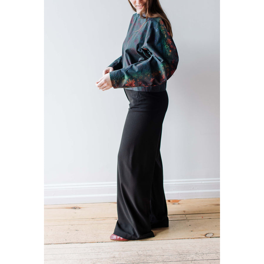 Rodebjer Sini Wide Pant in Black