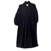 Anaak Anna Shawl Collar Dress in Onyx