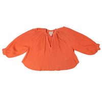 Anaak Jhula Long Sleeve Top in Apricot