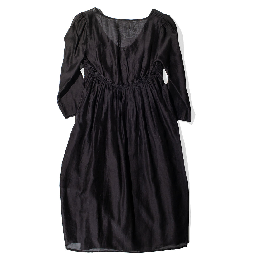 Anaak Mai Longsleeve Dress in Onyx