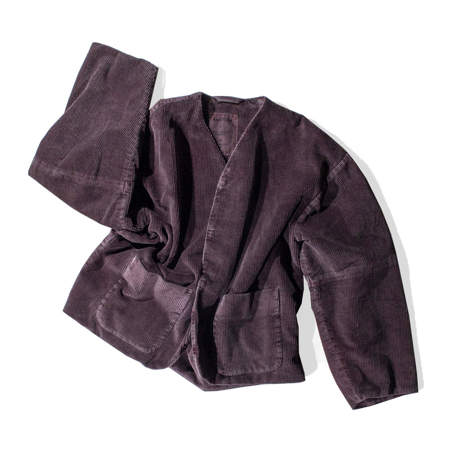 Anntian Pure Jacket in Mineral Dyed Black Carrot