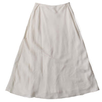 Apiece Apart Ami Slip Skirt in Cream