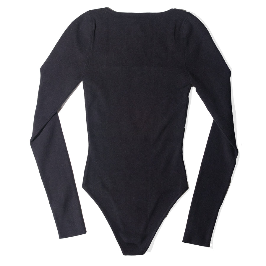 Apiece Apart Marjetta Bodysuit in Black