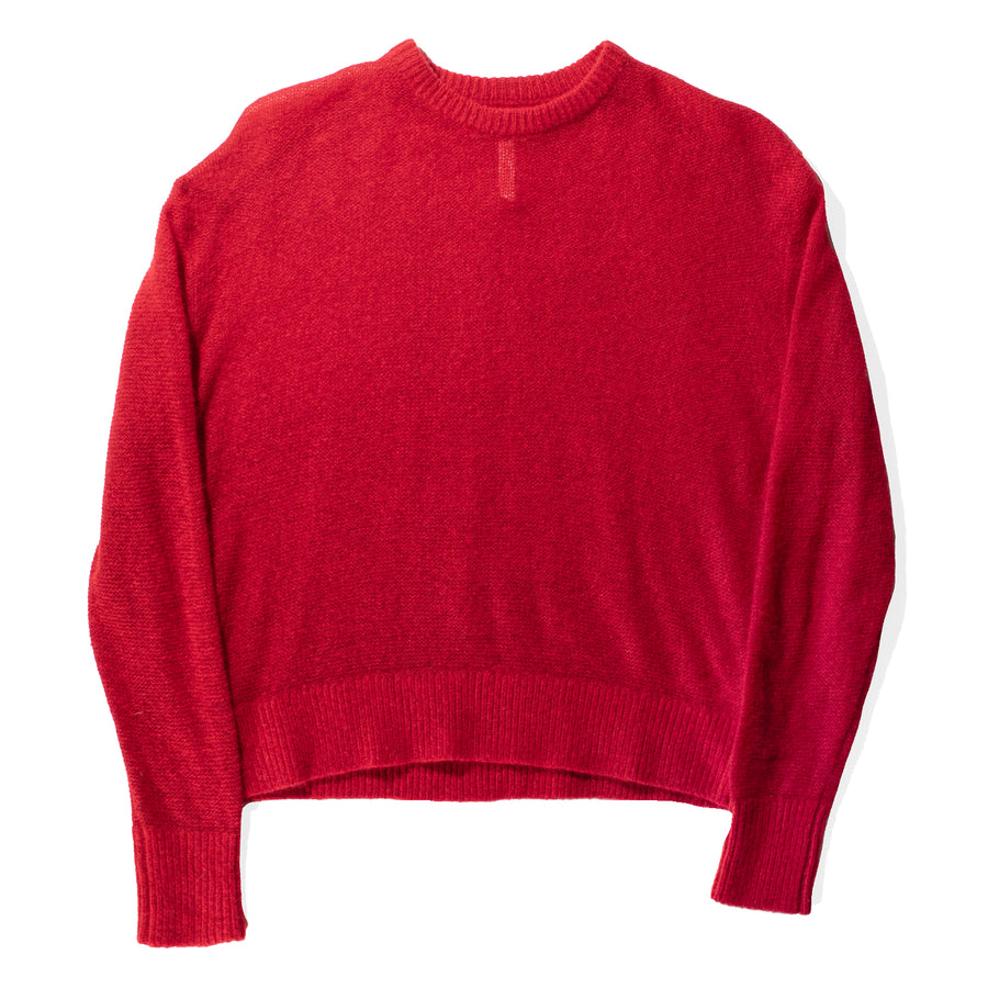 Apiece Apart Softest Tissue Weight Sweater in Red