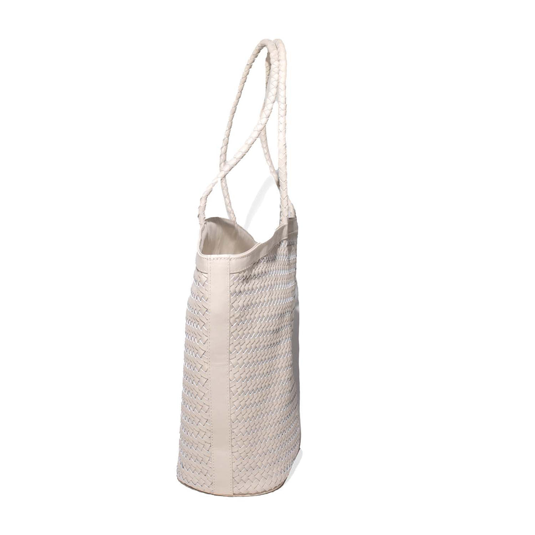 Bembien Marcia Leather Tote in Cream