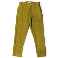 Blluemade Baseball Pant in Olive Oil Corduroy