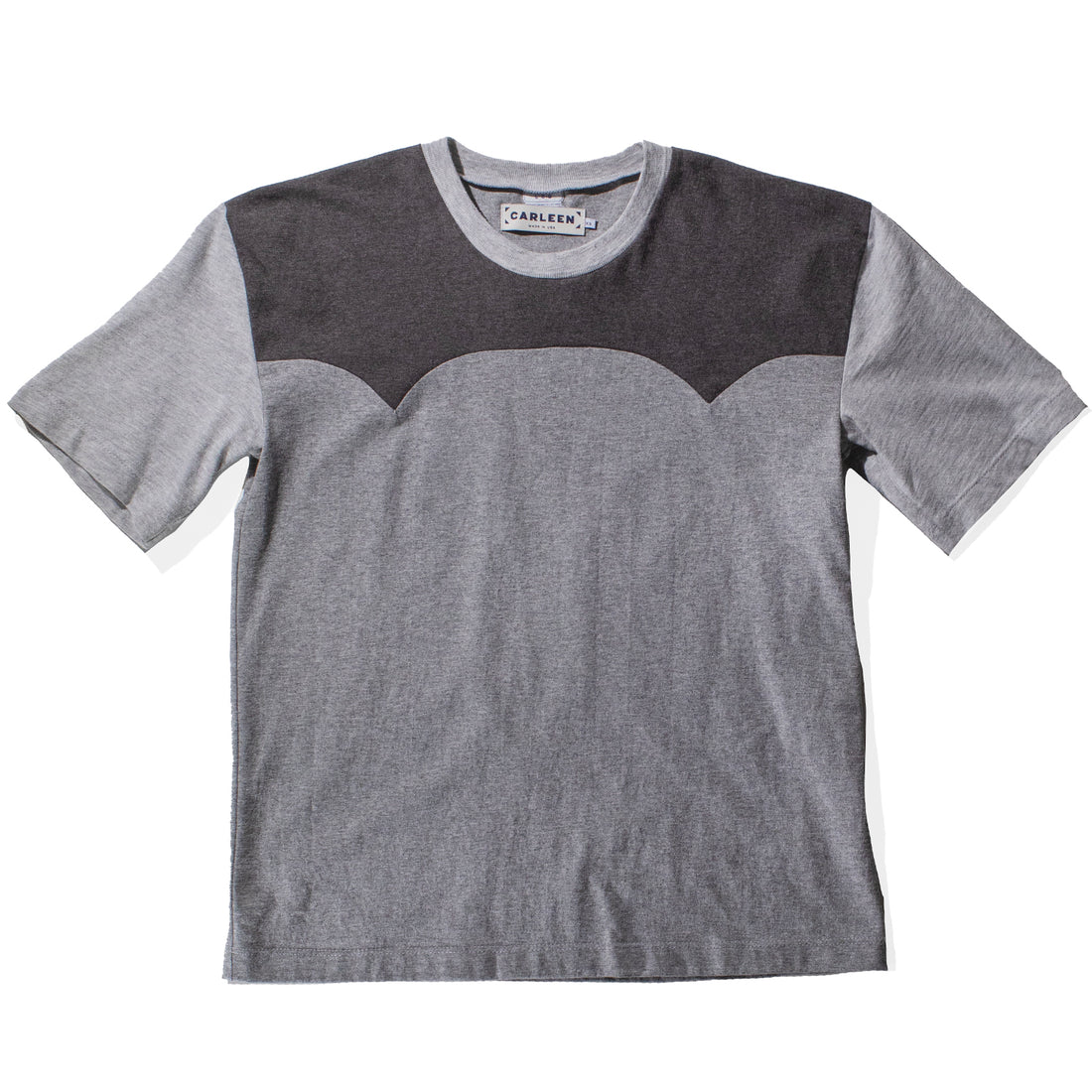 Carleen Western Tee in OOAK Grey