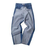 Carleen Wraparound Relaxed Jeans in Western Denim