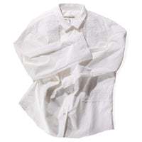 Caron Callahan Alice Top in White Poplin Lace