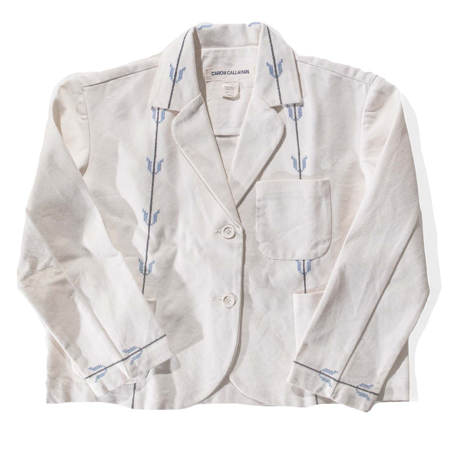 Caron Callahan Bernay Jacket in Embroidered Canvas