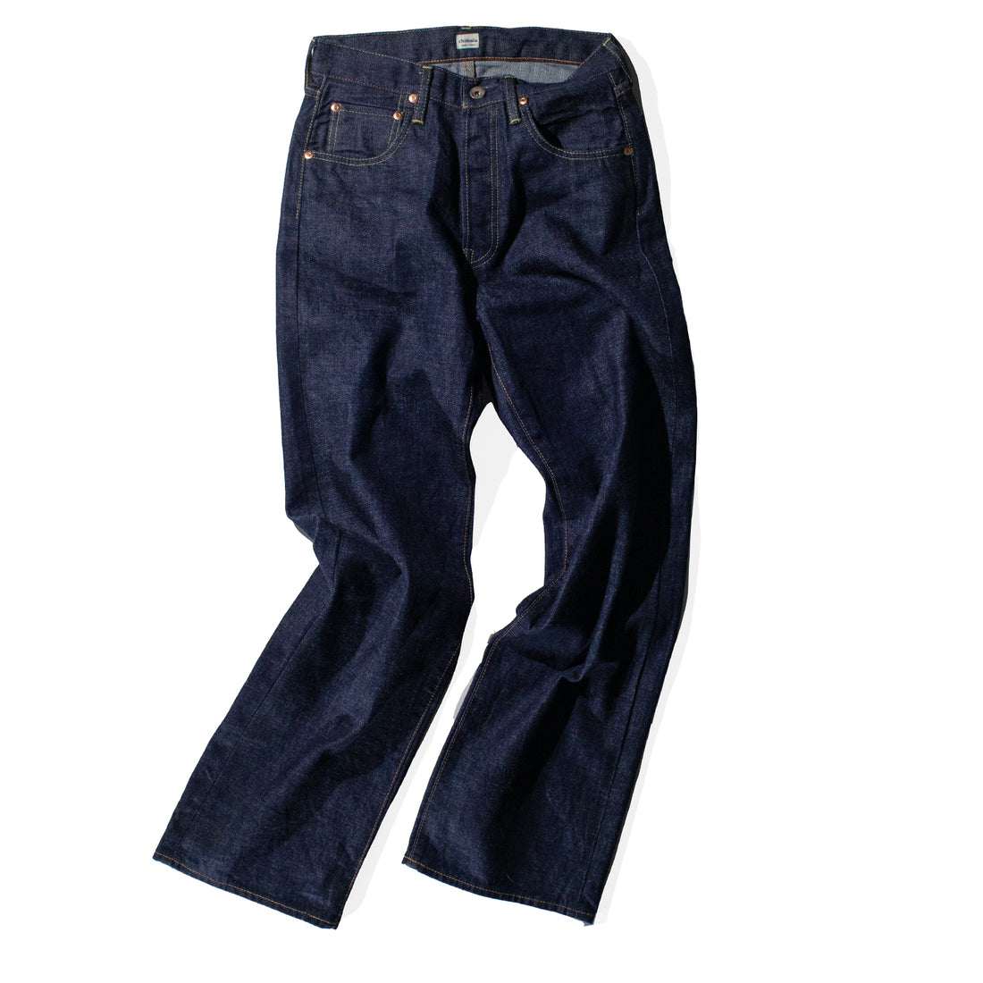 Chimala Selvedge Denim Straight Cut in Rinse