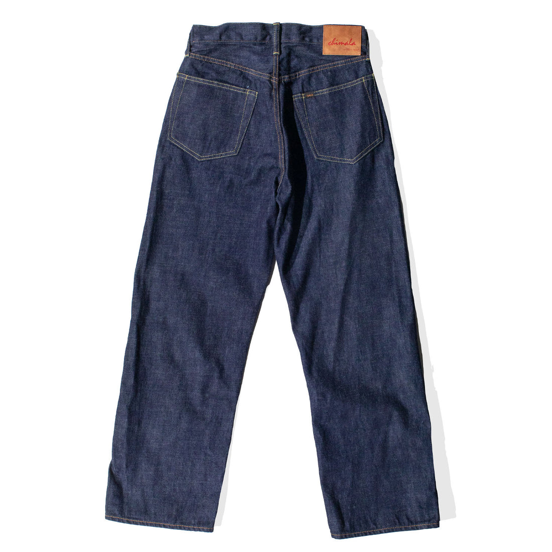 Chimala Short Selvedge Denim Straight Cut in Rinse