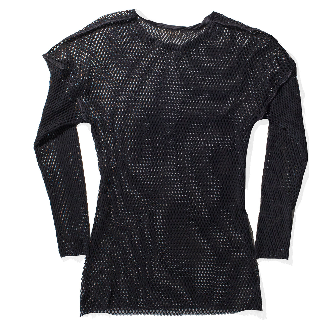 Diotima Devon Top in Black Cotton Net