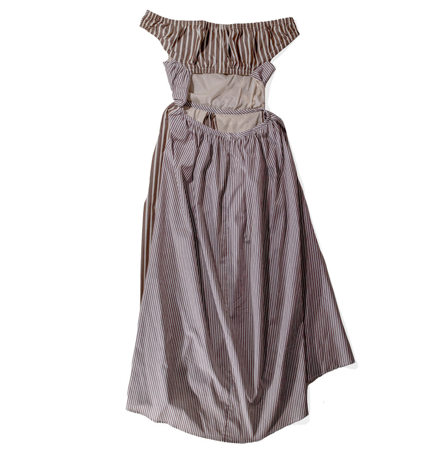 Diotima River Dress in Stripe Cotton