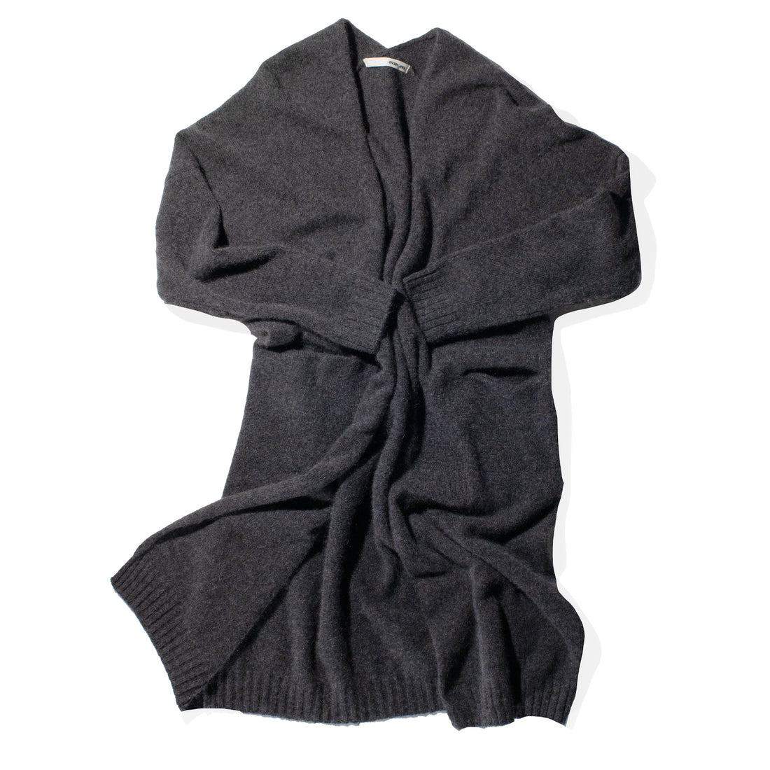 Evam Eva Yak Robe in Charcoal