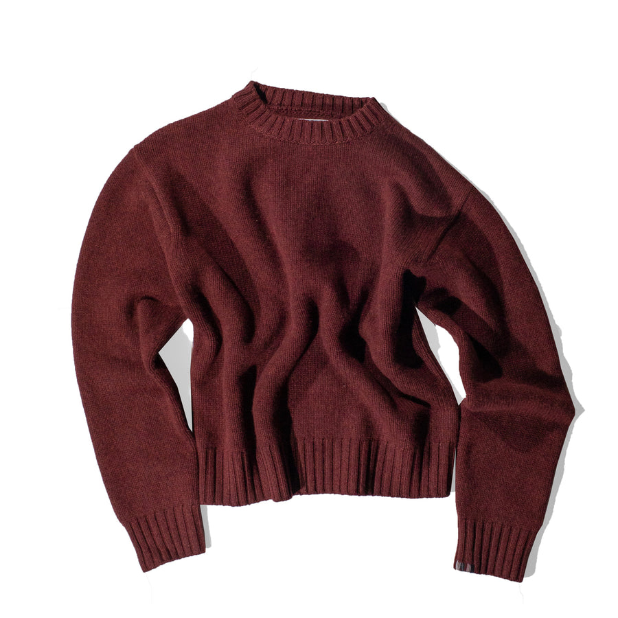 Extreme Cashmere Oldie Sweater in Maroon