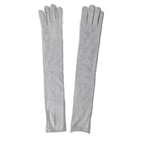 Extreme Cashmere Opera Gloves in Grey