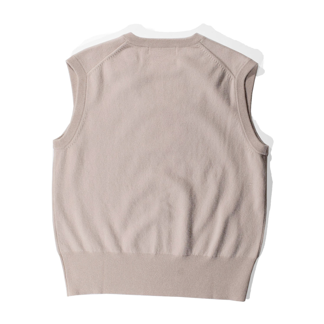 Extreme Cashmere Spencer Vest in Eggshell