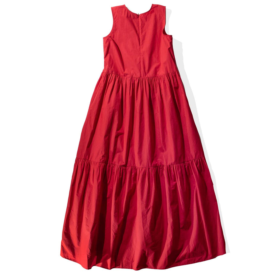 Grei Level Dress in Carmine