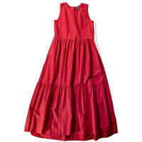 Grei Level Dress in Carmine