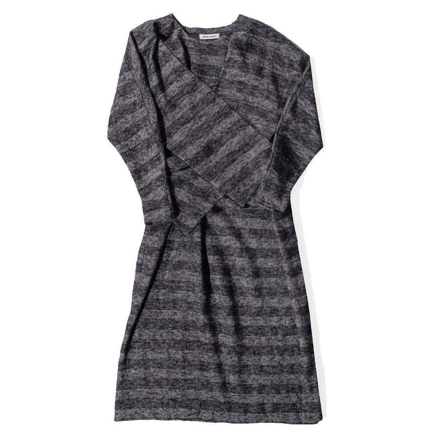 Henrik Vibskov Hazi Dress in Black White Checks