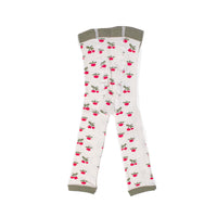 Hansel From Basel Mini Little Cherries All Over Legging in Ivory