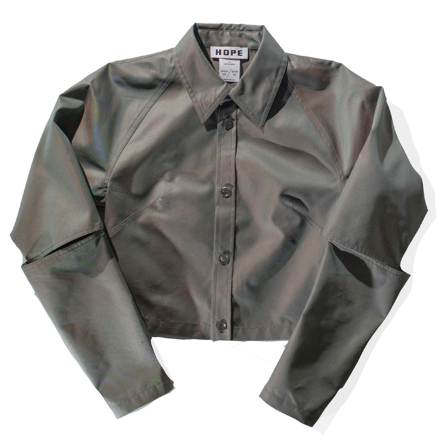 Hope Matrix Shirt in Green 2 Tone