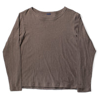 ICHI Cotton Knit Pullover in Mocha