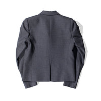 Kallmeyer Kiernan Shrunken Blazer in Heather Grey