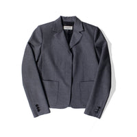 Kallmeyer Kiernan Shrunken Blazer in Heather Grey