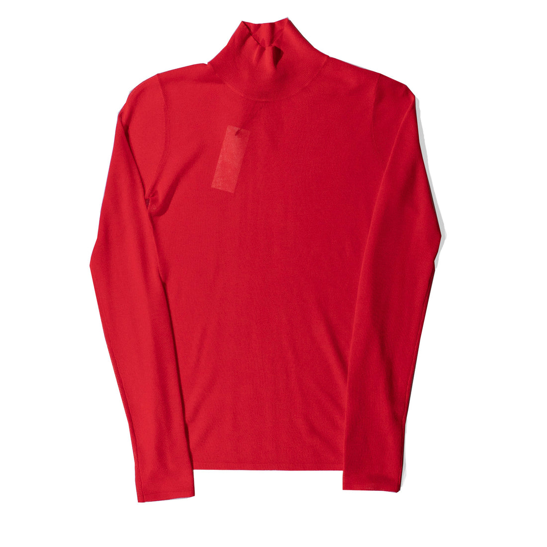 Kallmeyer Lyra Sheer Turtleneck in Scarlet