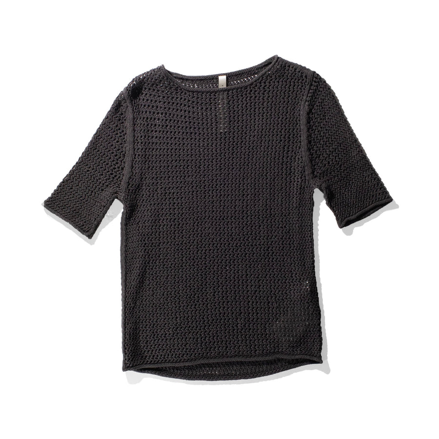 Lauren Manoogian Net Tee in Coal