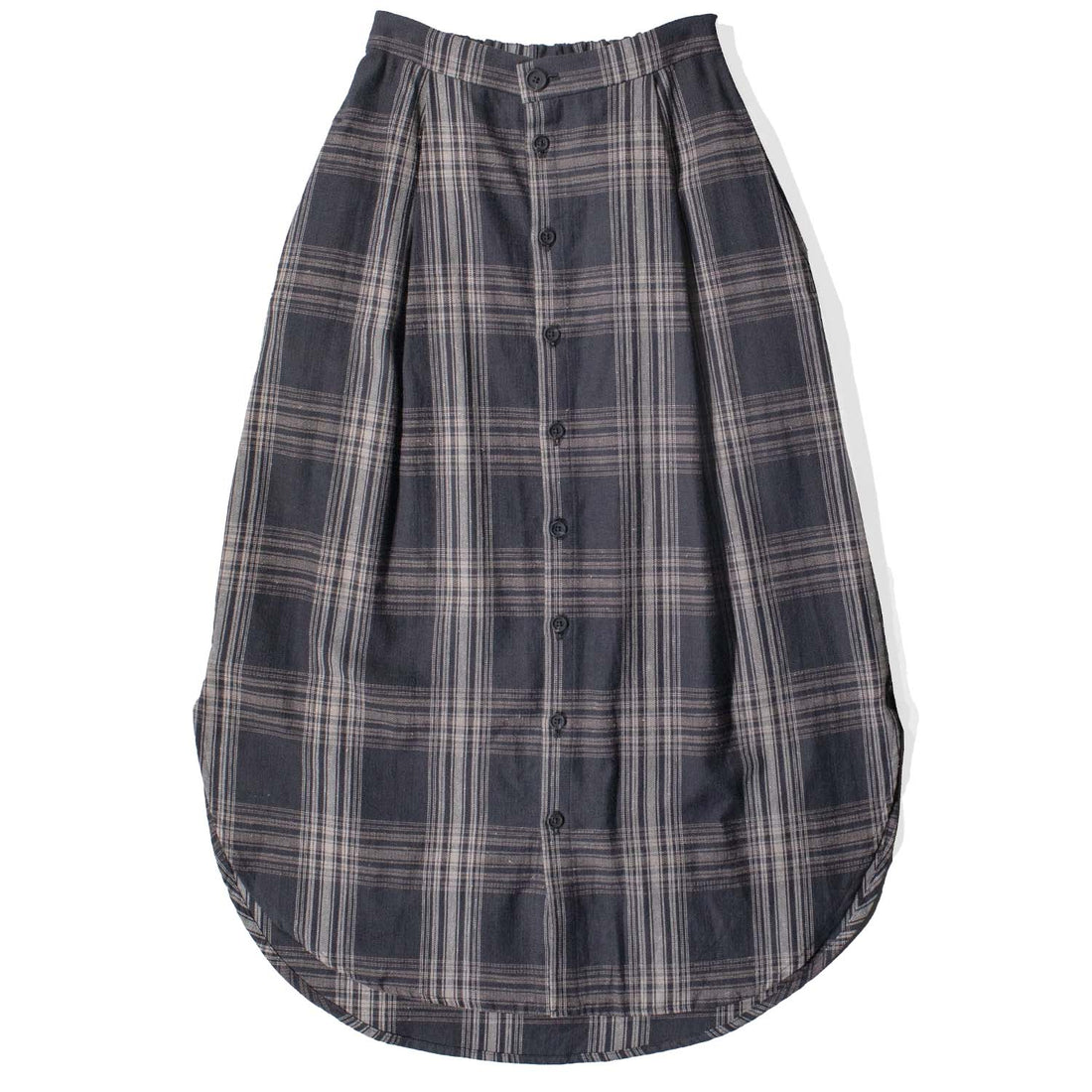 Lauren Manoogian Placket Skirt in Plaid