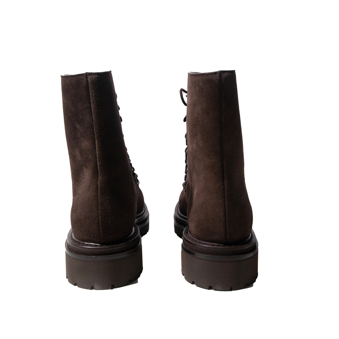 Legres College Boots in Suede in Brown