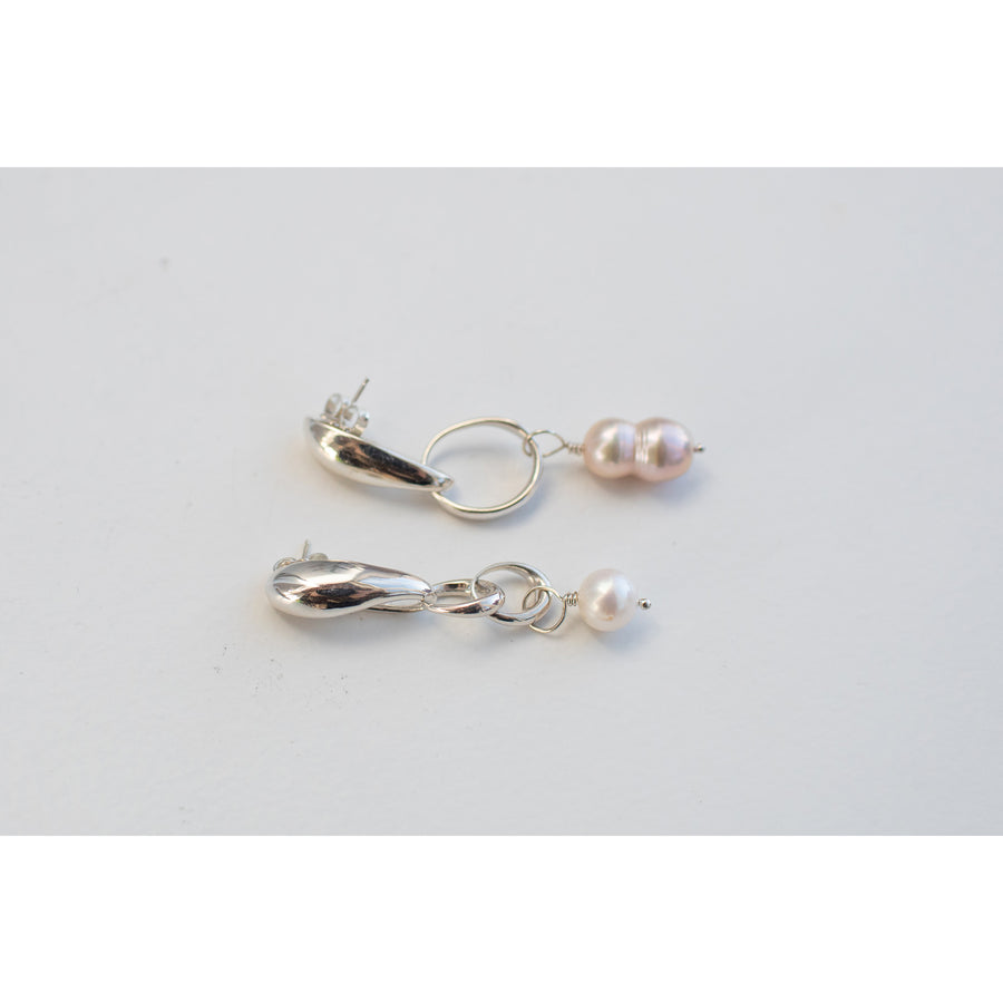 Leigh Miller Chrysalis Earrings in Sterling Silver