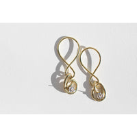 Leigh Miller Orso Hoops in Brass