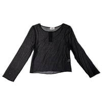 Maryam Nassir Zadeh Aloe Top in Black