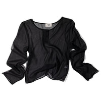 Maryam Nassir Zadeh Aloe Top in Black