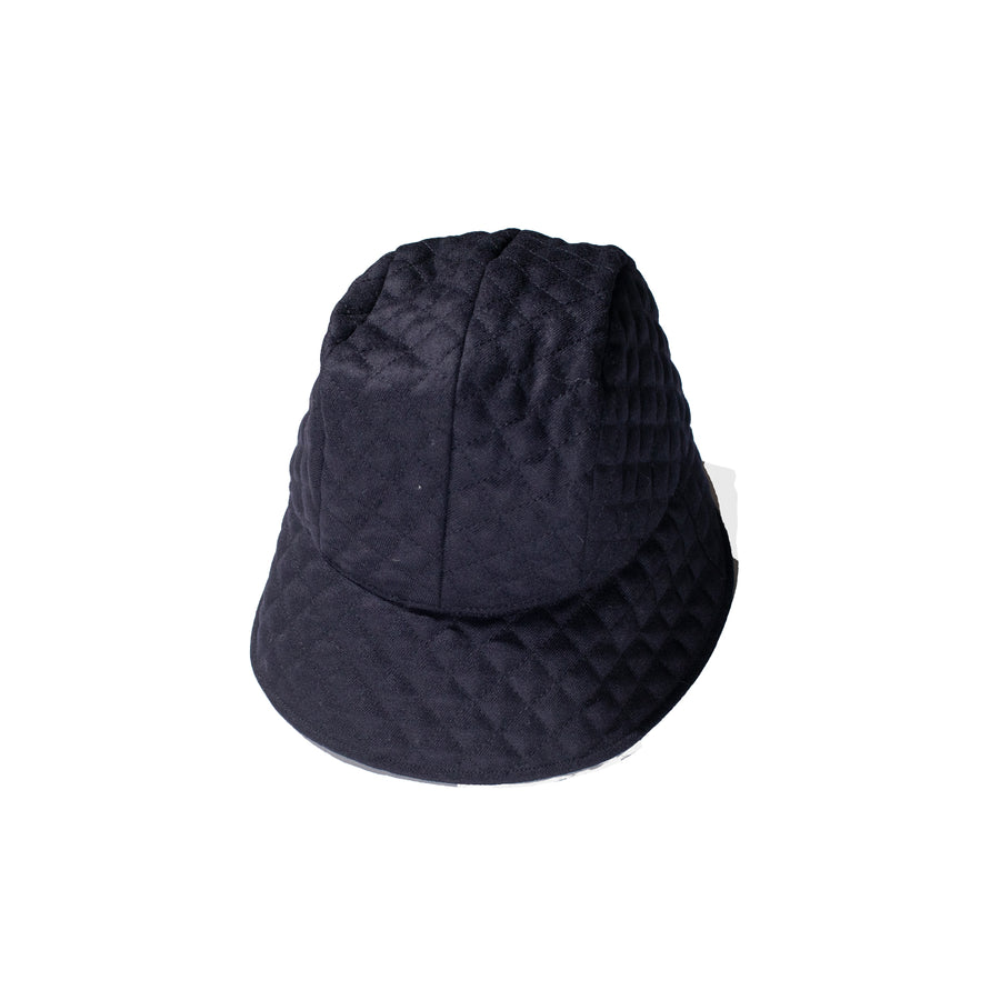 Mature Ha Quilting Hat in Navy