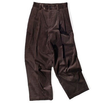 Nicholson & Nicholson Port Corduroy Pant in Brown