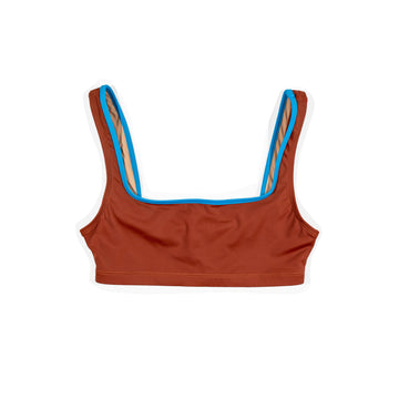 Nu Swim Daisy Top in Manzanita / Lake