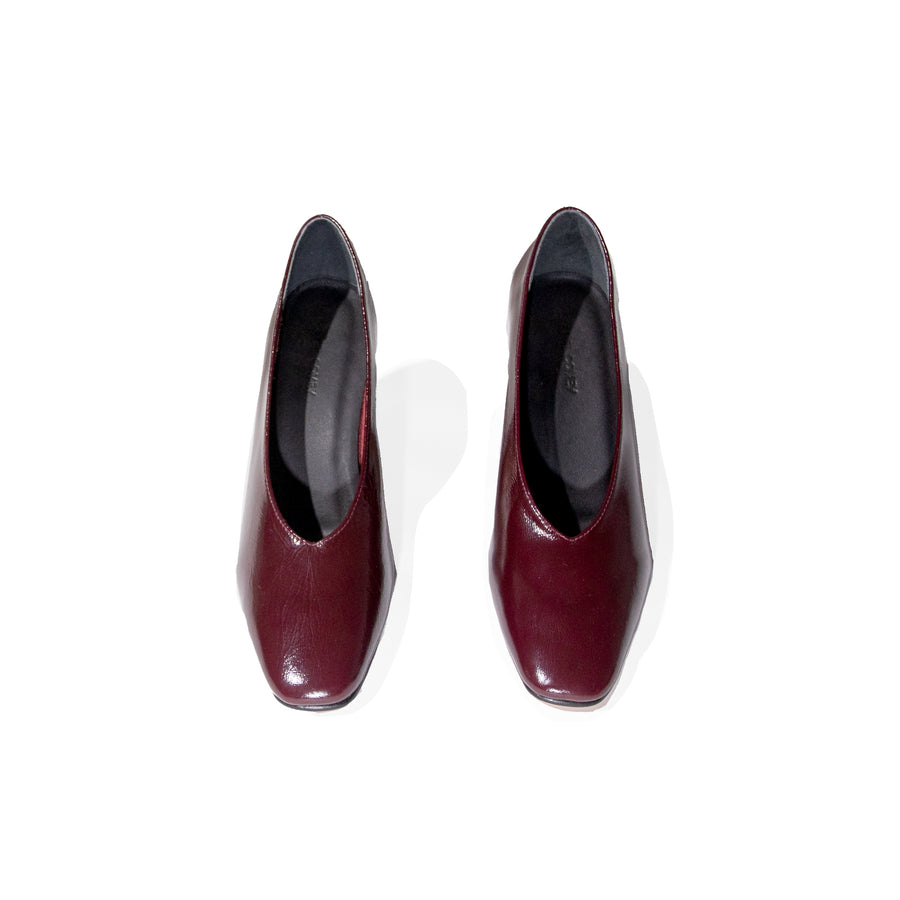 Rachel Comey Chloris Pump in Cherry