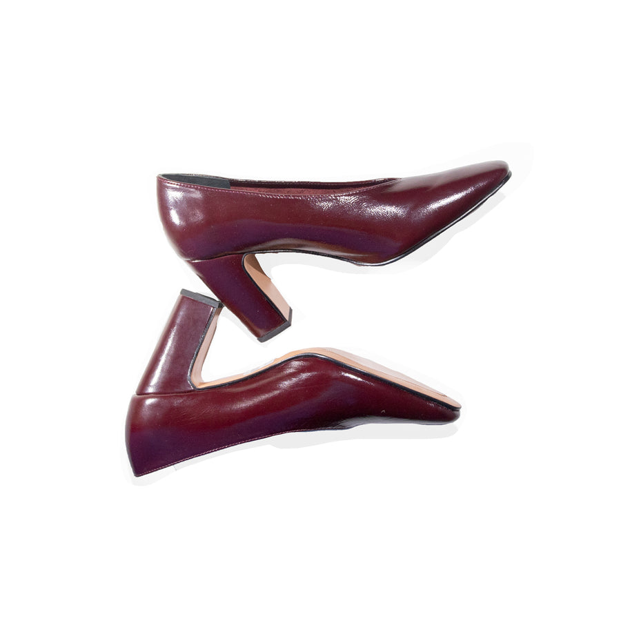 Rachel Comey Chloris Pump in Cherry