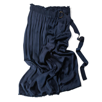 Raquel Allegra Lotus Skirt in Midnight