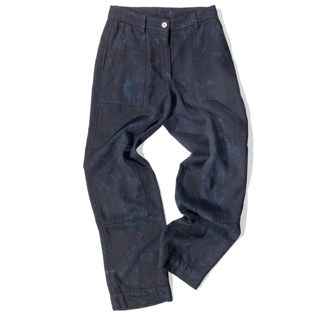 Raquel Allegra Work Pant in Dark Indigo