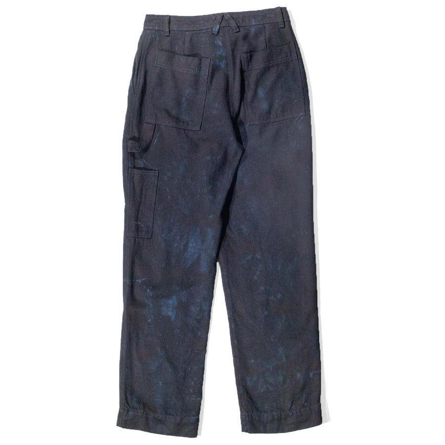 Raquel Allegra Work Pant in Dark Indigo