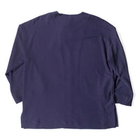 Rodebjer Beale Drape Top in Midnight Blue