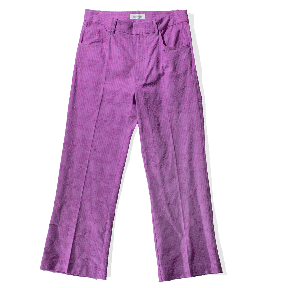 Rodebjer Miso Stripe Pants in Orchid