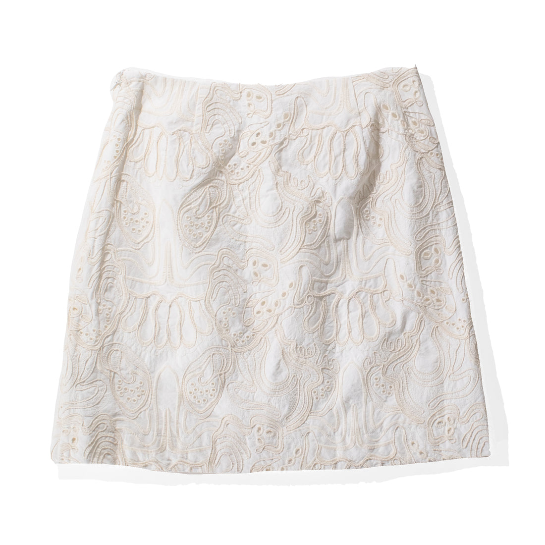 Rodebjer Piano Skirt in Off White